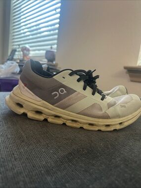 On Running Cloudnova Sneakers - White, Light Gray & Black